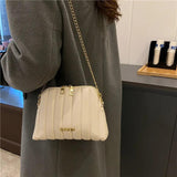 Women's Casual Shell Bag Chain Zipper Messenger Bags Shoulder Bag Tote Handbag C