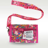 Smiggle Children's Wallet Triple Leather Folder Rose Koala Coin Purse