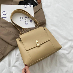 Women's Foreign Style Shoulder Bag Outdoor Chain Tote Bag