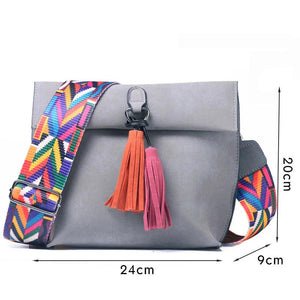 Women Messenger Bag Crossbody Bag tassel Shoulder Bags Female Handbags