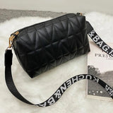 Lingge Chain Embroidery Bag Small Square Bag