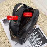 PU Leather Handbags Wild Rhombus Women's Shoulder Bag