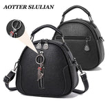 Women Crossbody Shoulder Bags Long Zipper Leather Messenger Bag
