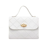 Small Stripes Messenger Bag Women Shoulder Crossbody Handbag
