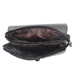 Womens Retro Crossbody Bags Small Leather Clutch Bag