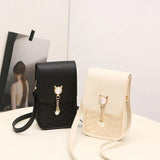 Mini Cross-body Shoulder Bag with Tassel Cover
