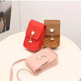 Mini Cross-body Shoulder Bag with Tassel Cover