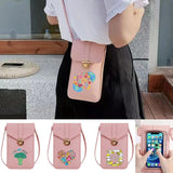 Food Series Touch Screen Phone Bag Wallets Shoulder Bags