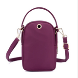 Nylon Waterproof Crossbody Handbag Mini Cell Phone Messenger Shoulder Bag