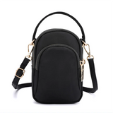 Nylon Waterproof Crossbody Handbag Mini Cell Phone Messenger Shoulder Bag