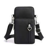 Canvas Handbag Mobile Phone Bag Women's Messenger Bag All-match Mini Small Cross