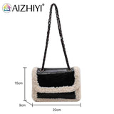 Vintage Street Satchel Faux Suede Messenger Bag for Lady