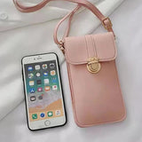 Flower Letter Series Shoulder Bag Leather Wallet Crossbody Bag
