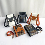 Women Small Personality Stitching Small Square Bag Cross-border Foreign Trade Mo