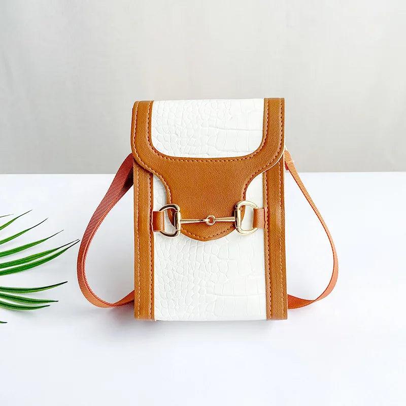Women Small Personality Stitching Small Square Bag Cross-border Foreign Trade Mo