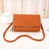 Cloth Pattern Turn Lock Mini Messenger Bag Square Bags