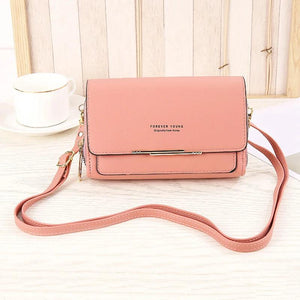 Cloth Pattern Turn Lock Mini Messenger Bag Square Bags