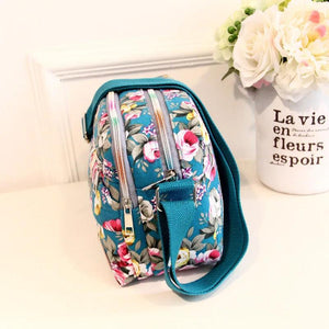 Shyaa Women's Mini Totes Canvas Shoulder Diagonal Small Square Handbag