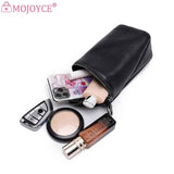 Cowhide Leather Mini Shoulder Crossbody Bag Solid Zipper Wide Strap