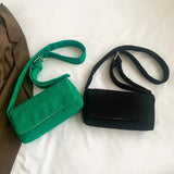 Women's Small Square Satchels Adjustable Strap Handbag