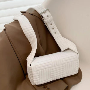 Women's Small Square Satchels Adjustable Strap Handbag