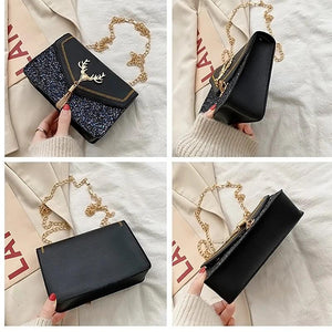 Women Nylon Crossbody Shoulder Bag for Mobile Phone