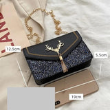 Women Nylon Crossbody Shoulder Bag for Mobile Phone