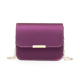Women Shoulder Bag Small Beach Bag Chain PU Leather Handbag