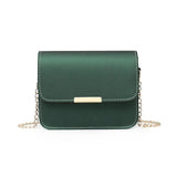 Women Shoulder Bag Small Beach Bag Chain PU Leather Handbag