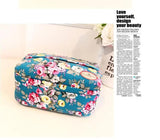 Floral Multicolor Printed Canvas Messenger Bag Shoulder Bag