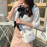 Small Crossbody Bag PU Leather Messenger Handbag