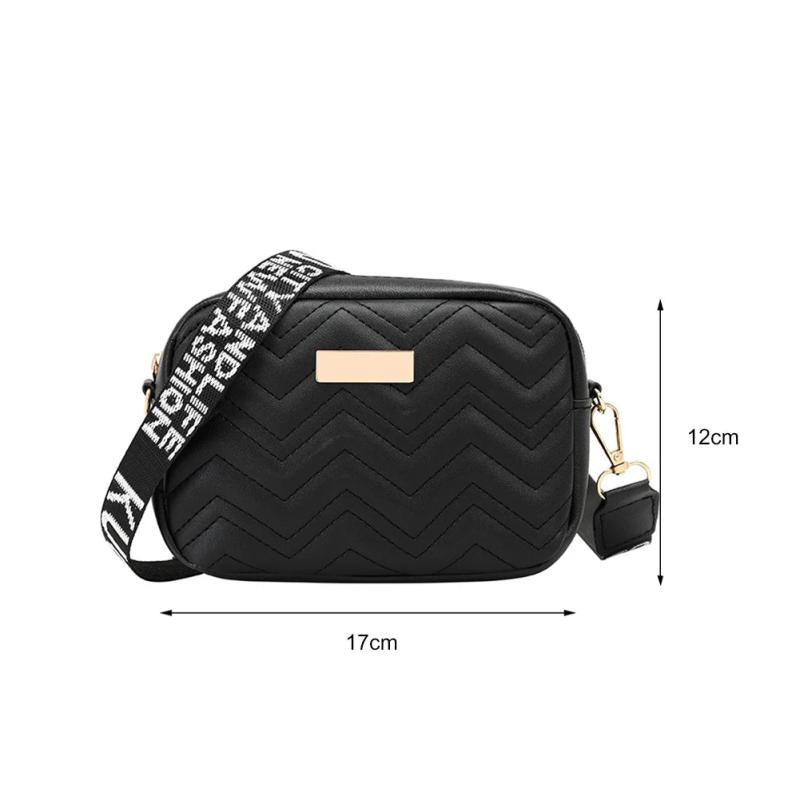 Small Crossbody Bag PU Leather Messenger Handbag