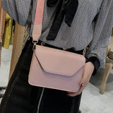 Flap Crossbody Bag Small Square Clutch Casual Shoulder Messenger Handbag