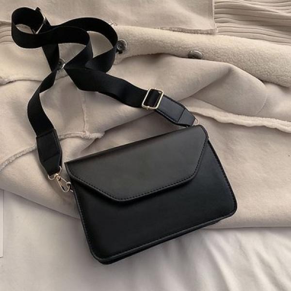Flap Crossbody Bag Small Square Clutch Casual Shoulder Messenger Handbag