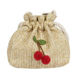 Grass Weave One-Shoulder Messenger Bag for Summer Leisure