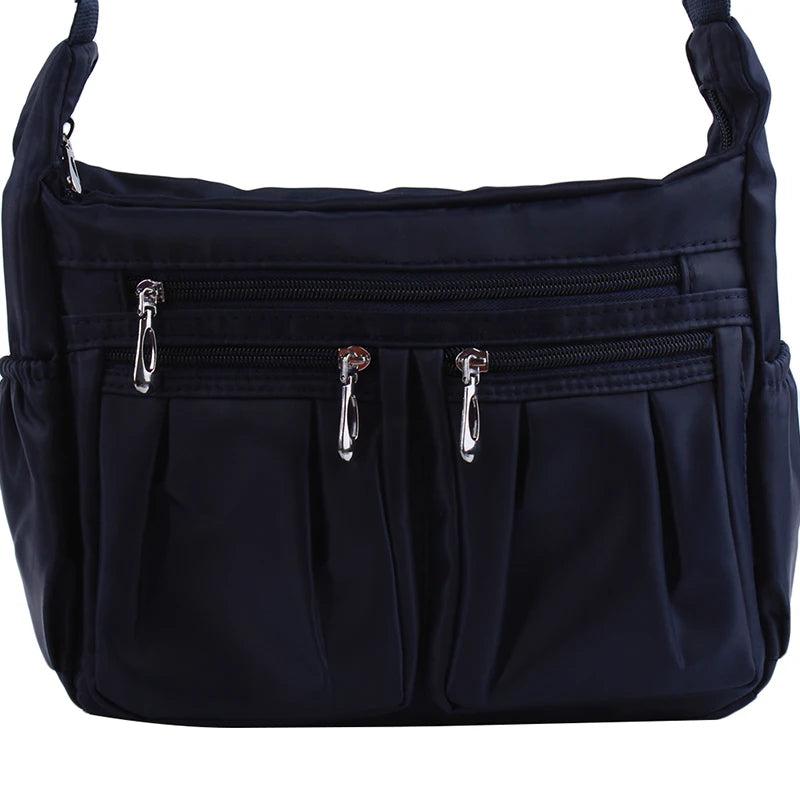 Women Messenger Shoulder Bags Zipper Bag Oxford Large Capacity