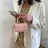 Retro Women Shoulder Bags Leather Chain Mini Purses Handbag Shopping Bag