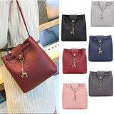 Fawn Crossbody Messenger Handbag PU Leather Mini Shoulder Bag