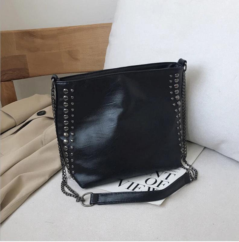 Hot Leather Bag Women Handbag Large Capacity Lady Shoulder Bag