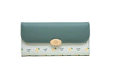 Women's Long Fashion Fruit Print Wallet Clutch
