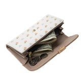 Women's Long Fashion Fruit Print Wallet Clutch