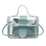 Waterproof Travel Shoulder Bag PVC Cosmetic Bag Portable MakeUp B