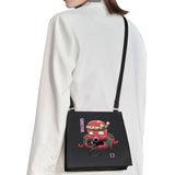 Senior Shoulder Bag Woman Diagonal Monster Pattern Commuter Phone Bag