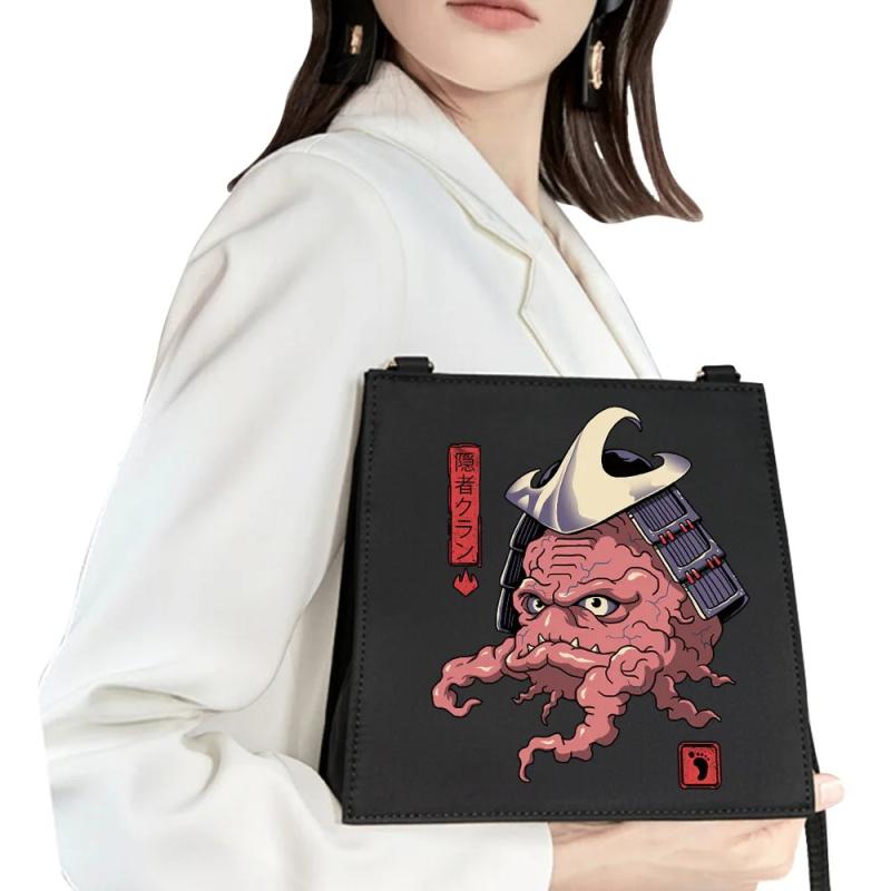 Senior Shoulder Bag Woman Diagonal Monster Pattern Commuter Phone Bag
