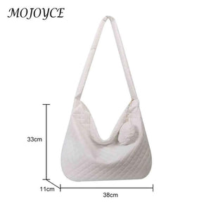 Rhombic Messenger Bag for Women with Small Purse
