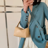 Mini Square Bag PU Leather Women's Handbag Chain Zipper Shoulder Messenger