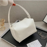 Mini Square Bag PU Leather Women's Handbag Chain Zipper Shoulder Messenger