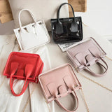 Women Crossbody Bag Handbags Bags for Women Female Square Transparent Purses