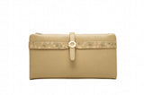 Priti long women's purse Pu small fresh buckle zipper multifunctional