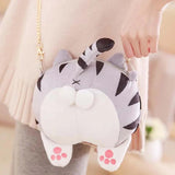 Cat Butt Wallet Lovely Satchel Bag Soft Girl Cartoon Wallet